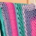 Diamond Corner Baby Blanket