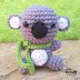 Mini Koala Amigurumi Crochet Pattern