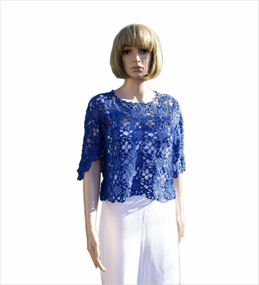 Lace top pattern size L