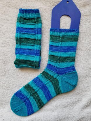 Bouctouche Boardwalk Socks