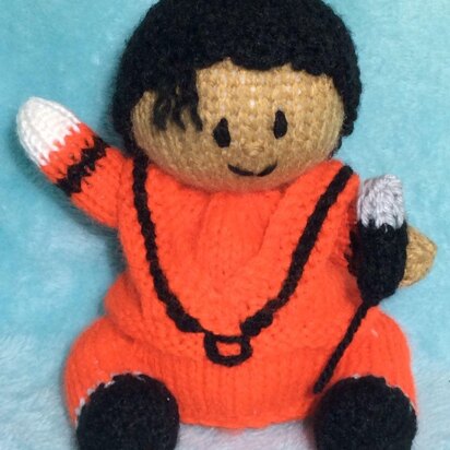 Michael Jackson choc orange cover / toy