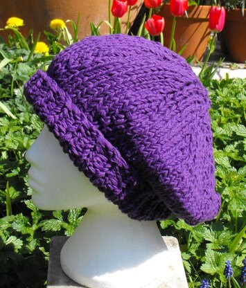 SUPERFAST  SLOUCH TAM KNITTING PATTERN - MADMONKEYKNITS