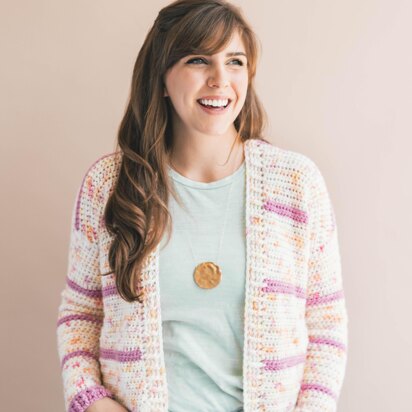 Confetti Striped Cardigan