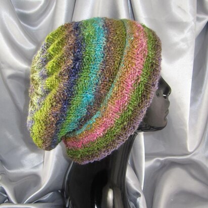 Silk Garden Swirl Slouch