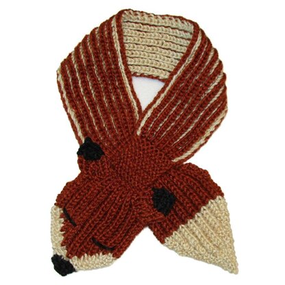 Foxy Brioche Scarf