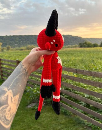 Big Demon with Big Horns | Crochet Pattern | Lucifer, Devil