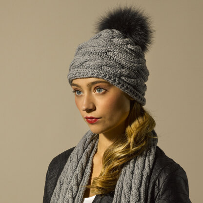 Stacy Charles Fine Yarns Parsons Hat & Cowl