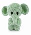 Elephant Mo Spielzeug aus Hoooked Eco Barbante