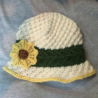 Brown Eyed Susan Hat