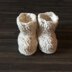 Caleb Baby Cardigan Hat and Booties Set