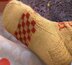 Knit Body Art Lucky Lotus Socks