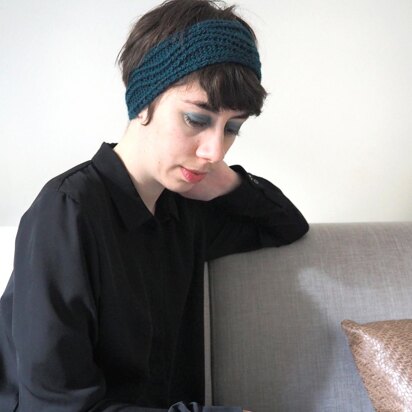 Shoal Headband - knitting pattern