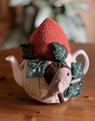 Bird Nest Box Tea Cosy