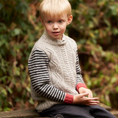 Tag Sweater in Rowan Softyak DK - Downloadable PDF