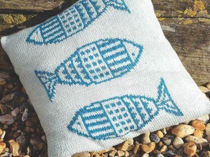 Decorative Fish Cushion Cover