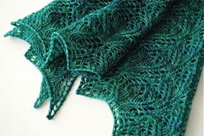 East gable shawl Knitting pattern by Judy Marples | Knitting Patterns ...