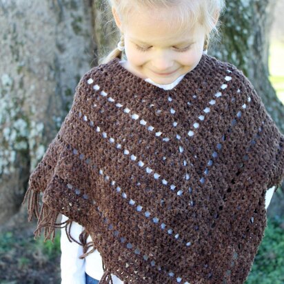 Boho Crosses Poncho