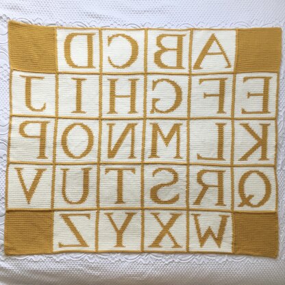 Alphabet Blanket