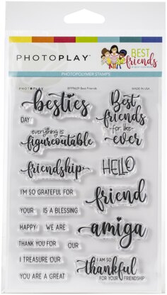 Photoplay Paper PhotoPlay Photopolymer Stamp - Best Friends