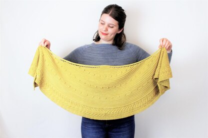 Bush Wattle Shawl