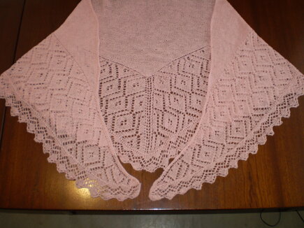 Lace-edged Shawl #2