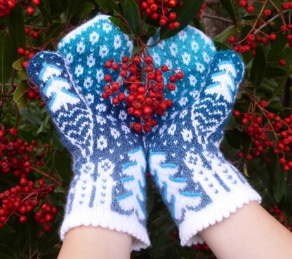 Christmas Eve Mittens