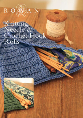 Knitting Needle & Crochet Hook Rolls in Rowan Cotton Glace