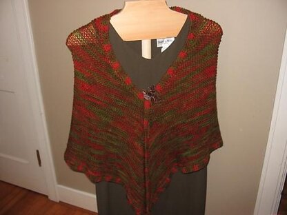 Simple Colorplay Shawl