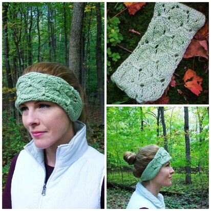 Shamrock Earwarmers - knitting pattern