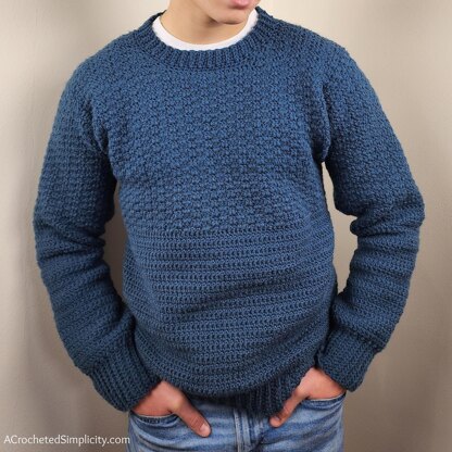 Men's Split Level Pullover