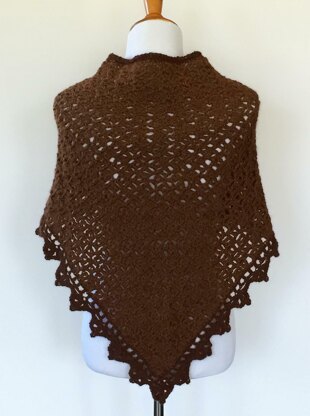 Alpaca Triangle Shawl or Scarf