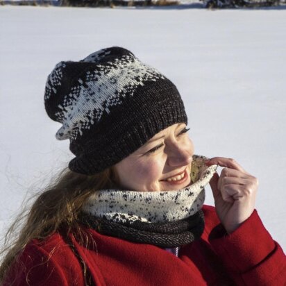 Snowy Nights Hat and Cowl