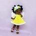 Amigurumi Angel, Crochet doll pattern, Amigurumi doll pattern, Crochet doll clothes,