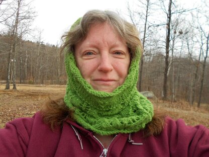 Swirling Leaves Neck Warmer