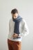 Long ribbed scarf for Men + Video