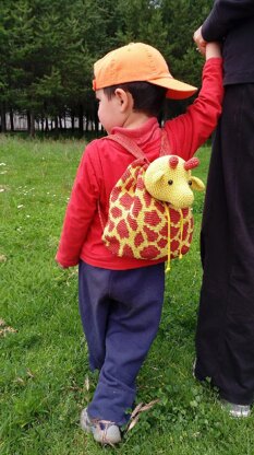 Giraffe backpack