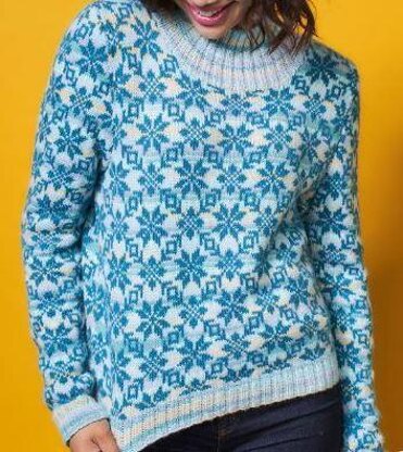 Snowflakes fair Isle Jumper