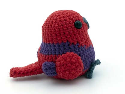 Amigurumi Eclectus Parrot