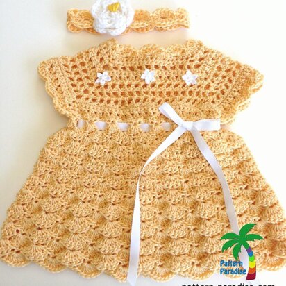 Shelly Dress & Headband PDF12-109