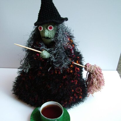 Witch Tea Cozy and Door Decoration