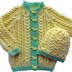 Baby to Toddler Cable Cardigan Set