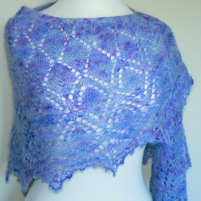 Highland Heather Shawl