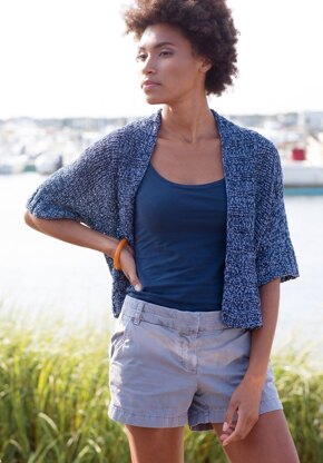 Alfama Cardigan in Berroco Regatta - 396-6 - Downloadable PDF