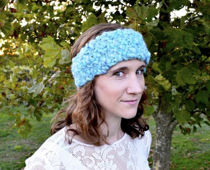 Cozy Headband Collection in Knit Collage Sister Yarn