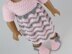 Reversible Chevron Dress - 18" American Girl Doll