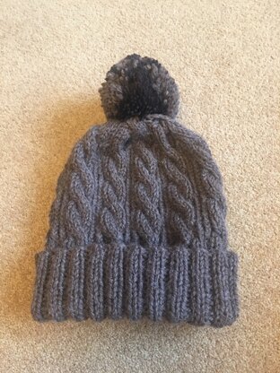 Herdwick Dell Hat and Scarf in Lion Brand Vanna's Choice - 90275AD