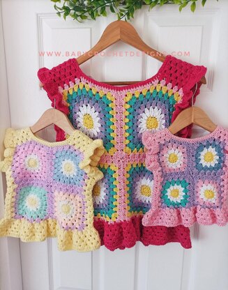 Crazy Daisy Peplum