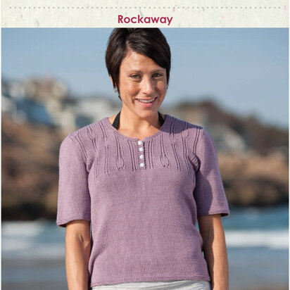 Rockaway Pullover in Classic Elite Yarns Cotton Bam Boo - Downloadable PDF