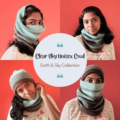 Clear Sky Unisex Cowl