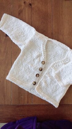 Charlie's Cardi in Lion Brand Nature's Choice Organic Cotton- 90214AD